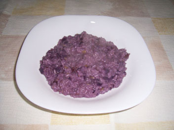 RISOTTO CON CAVOLO ROSSO